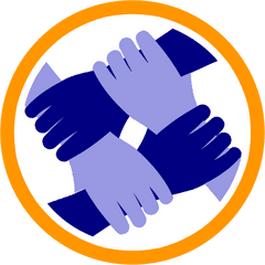 Handshake Clipart Helping Hand - Three Way Handshake Icon Symbol Helping Hand Logo Png