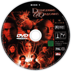 Download Dungeons U0026 Dragons Dvd Disc Image - Dungeons And Dungeons Dragons 2000 Dvd Png