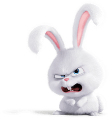 Secret Life Of Pets Snowball Png - Snowball La Vida Secreta De Tus Mascotas