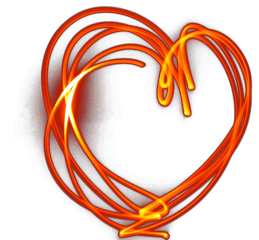 Neon Heart - Dan 37 Png