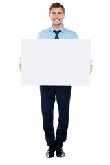 Men Holding Banner Png Image - Purepng Free Transparent Man Holding Banner Png