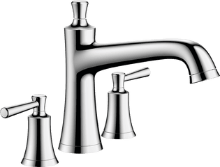 Joleena Bath Faucets 1 Function Chrome Art No 04776000 - Joleena 3 Hole Roman Tub Set Trim Png