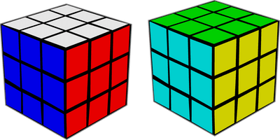 Rubik'S Cube PNG Free Photo