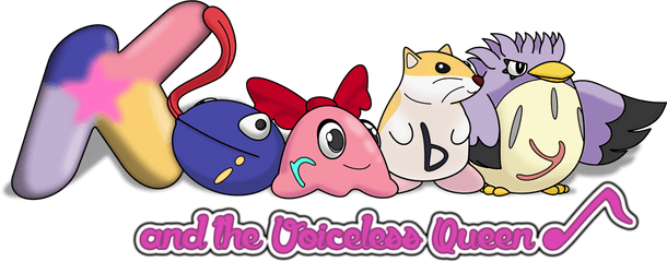 Hd Kirby And The Voiceless Queen Logo - Cartoon Png