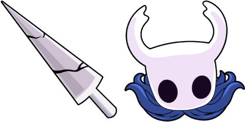 Hollow Knight Old Nail Cursor - Cute Hollow Knight Nail Png