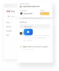 Hiver Shared Inbox Collaboration Team Email Management - Screenshot Png