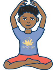 Shining Light Yoga - Clip Art Png