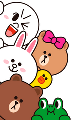 Line Friends Transparent Cartoon - Line Friends Png