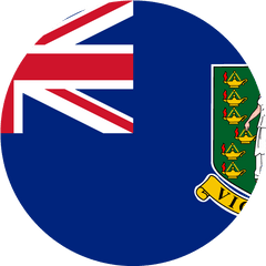 Vector Country Flag Of The British - British Virgin Islands Icon Flag Png