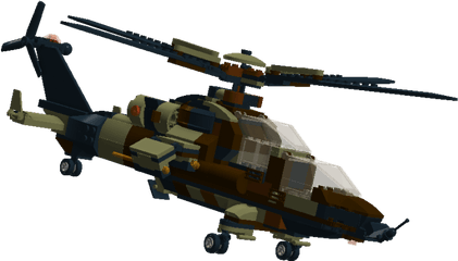 Download Original Lego Creation By Independent Designer - Transparent Attack Helicopter Png