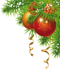 Christmas Small Corner Transparent Png - Christmas New Year Greetings