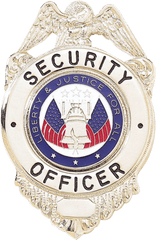 Security Officer Badge - Solid Png