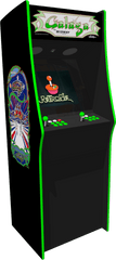 Download Galaga Replica - Tin Sign Galaga Arcade Shop Game Graphic Design Png