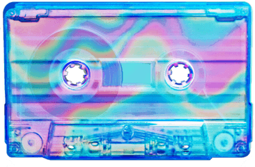 Png Holo Holographic Cassette Sticker - Aesthetic Cassette Tape Png