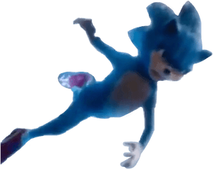 Sonic Sonicthehedgehog Saga Paramount Liveaction Movie - Movie Sonic Transparent Background Png