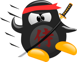 Tux Ninja Penguins Character Concept - Fictional Character Png