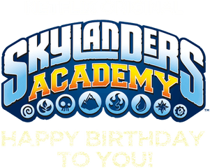 Skylanders Academy Happy Birthday To You Netflix - Skylanders Trap Team Title Png