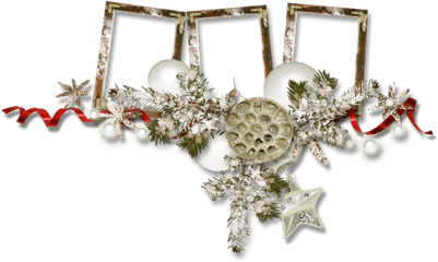 NoÃ«l Cadre Png Cluster Christmas Frame Holidays - Christmas Ornament