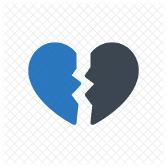 Broken Heart Icon - Louvre Png