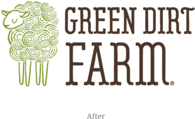 Green Dirt Farms - Farm Brand Identity Willoughby Design Language Png