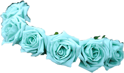 Transparent Background Flower Crown - Green Flower Crown Png