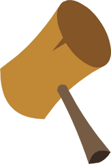 Clipart Hammer Animated 1877202 - Png Whack A Mole Hammer Png