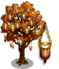 Halloween Lantern Tree Farmville Wiki Fandom Png