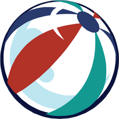 Download Beach Ball Clipart August - Beach Ball Png Beach Ball