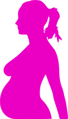 Ready To Pop Pregnant Png Free - Pregnant Clip Art