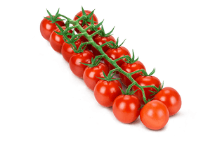 Fresh Organic Tomatoes Bunch Free Clipart HQ - Free PNG