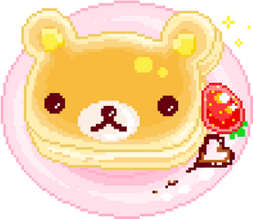 Transparent Kawaii Pixel Art - Rilakkuma Pixel Gif Png