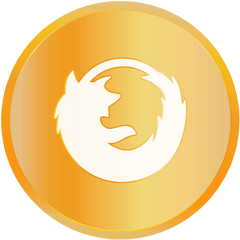 Browser Firefox Internet Online Web - Web Png Icon Golden