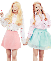 Red Velvet Kpop Png 2 Image - Yeri And Joy Red Velvet