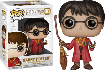 Funko Pop Harry Potter - Harry Potter Quidditch 08 Png