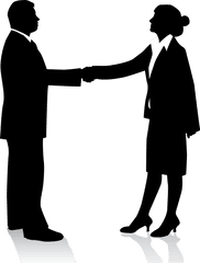 Handshake Clipart Transparent - People Shaking Hands Png