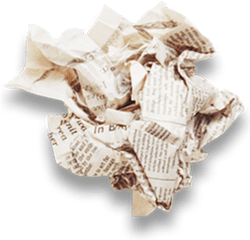 Crumpled Paper - Paper Png