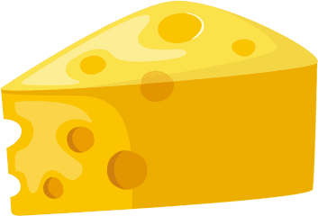 Melted Cheese Cartoon Png Transparent