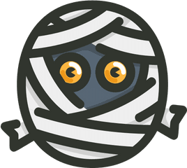 Ghost Halloween Horror Mummy Free Icon Of 01 - Mummy Icon Png