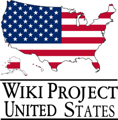 Filewikiproject United States Logosvg - Wikipedia United States Transparent Background Png