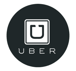 Uber Logo - Instagram Icon Round Grey Png