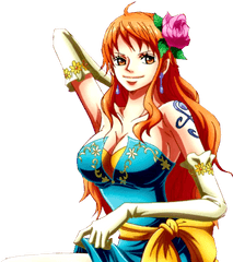 Thankful - One Piece Kidd X Nami Png