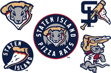 Staten Island Yankees To Play As Pizza Rats Finally - Staten Island Pizza Rats Png