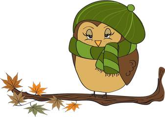 Free November Clipart Pictures - Owl November Clipart Png