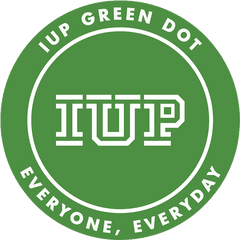 Green Dot - Indiana University Of Pennsylvania Png