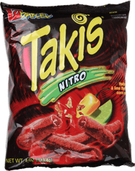 Takis Nitro 4 Oz - Takis Fuego Png