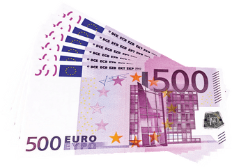 Cash Wad Pile Money Bills Stack - 500 Euro Bill Cartoon Png