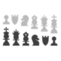 Battle Chess Pieces PNG Image High Quality