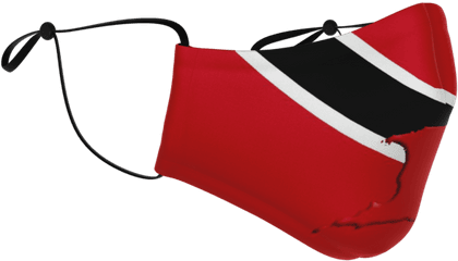 Trinidad Tobago Flag Cloth Face Masks - Stylish Png