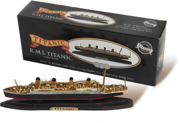 Titanic Miniature Replica Model - Titanic Miniature Png