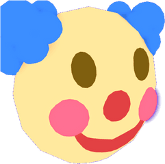 Clown Emoji - Clown Emoji Bubble Gum Simulator Png